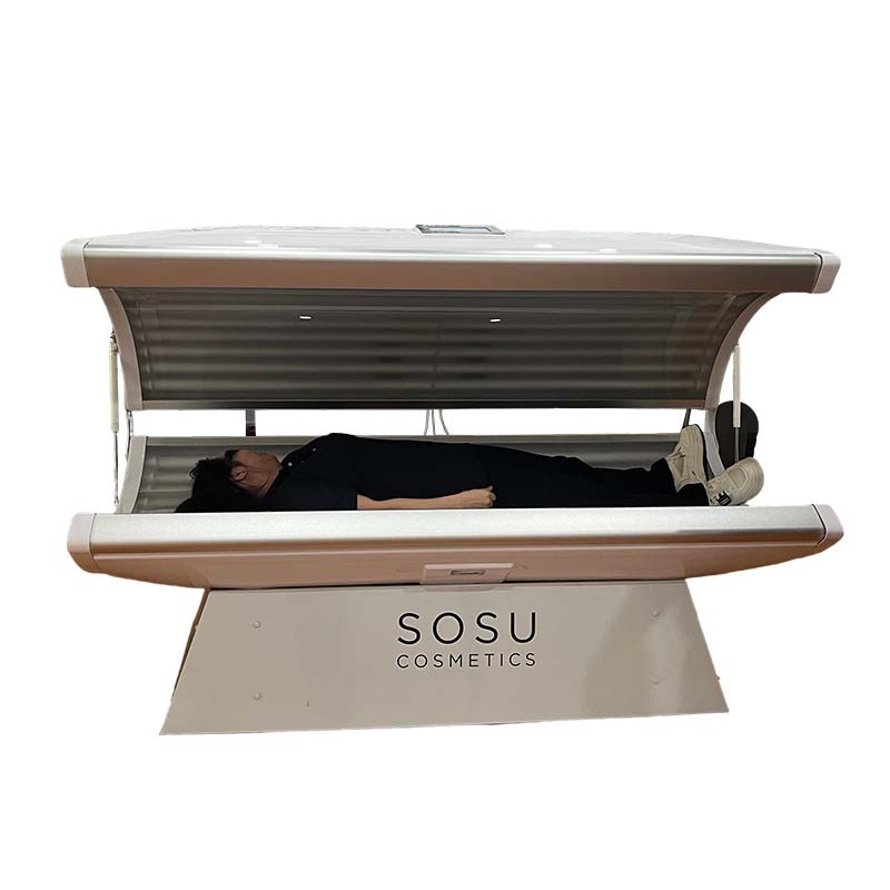 Spa Wellness Salon - Cabina de Bronceado Acrílica – Cabina