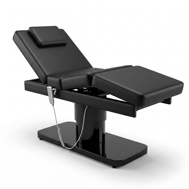 Spa Wellness Salon - Cama de Masaje Spa Minimalista Negra