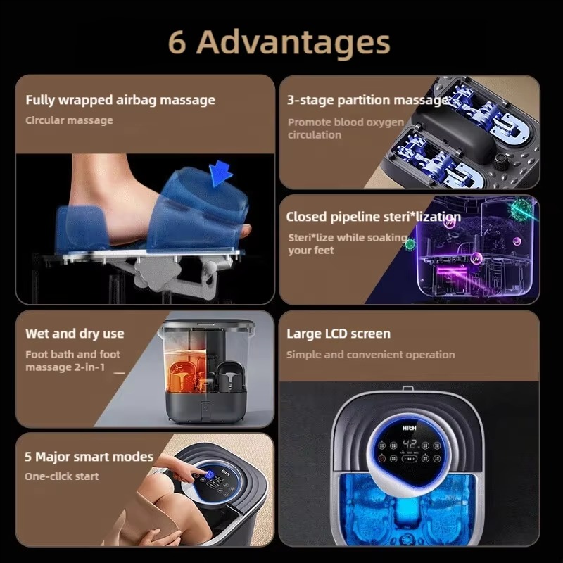 Masajeador de Pies Eléctrico P - Spa & Wellness Earth City Москва Шелепиха reseña y precio