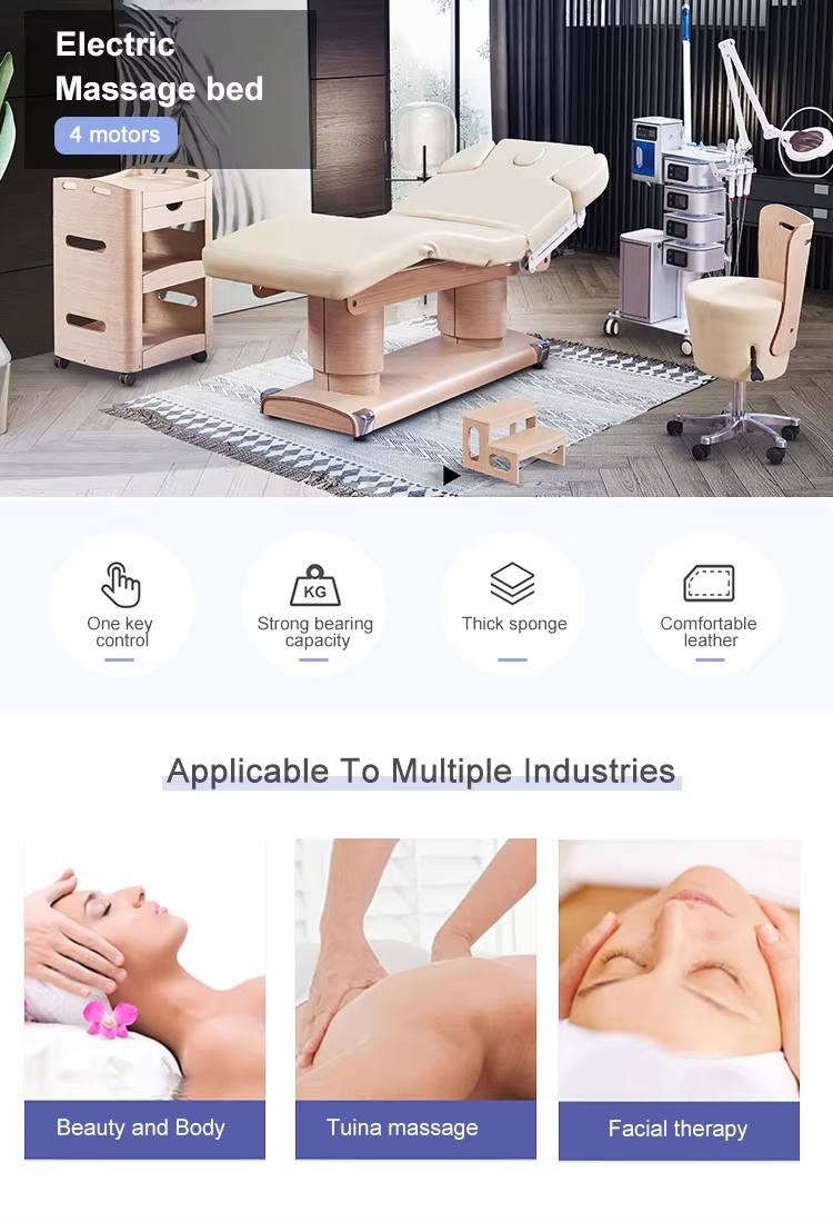 Camilla de Masaje Eléctrica Pe - Spa Wellness Salon reseña y precio