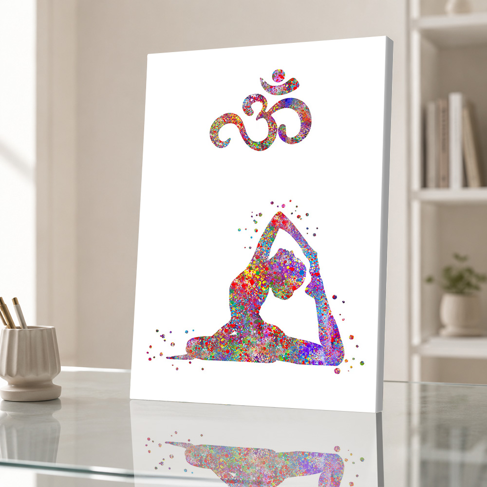 Póster impreso en lienzo de yo - Spa Wellness Yoga reseña y precio