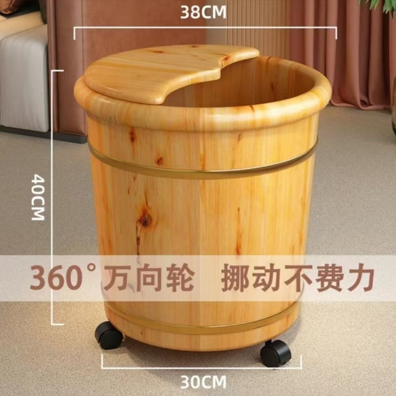 Cubo de madera para remojar lo - Spa & Wellness Earth City Москва Шелепиха reseña y precio