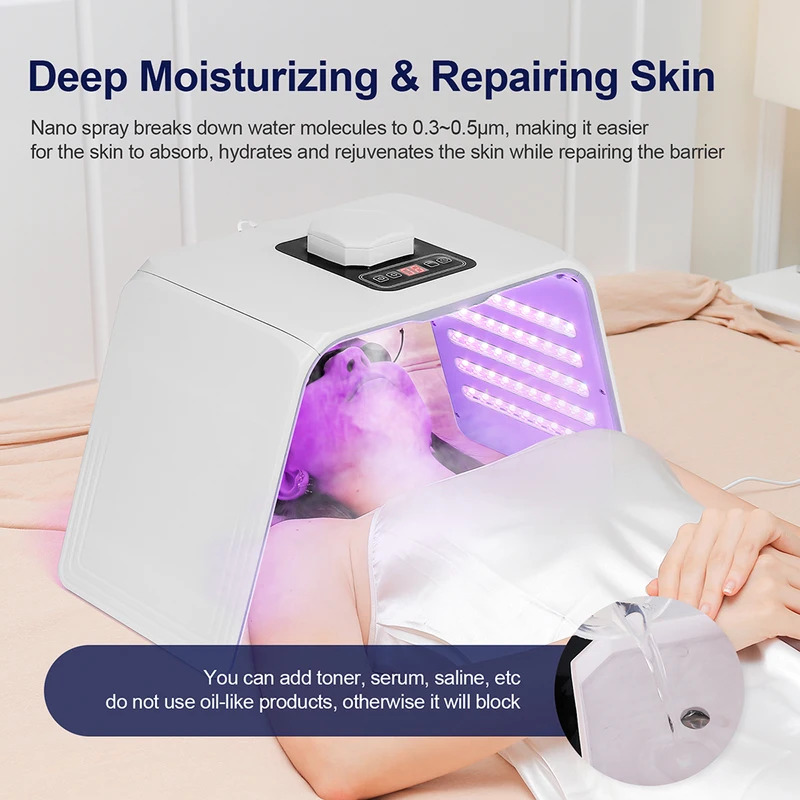 7 colores LED Photon Beauty Ma - Spa & Wellness Earth City Москва Шелепиха reseña y precio